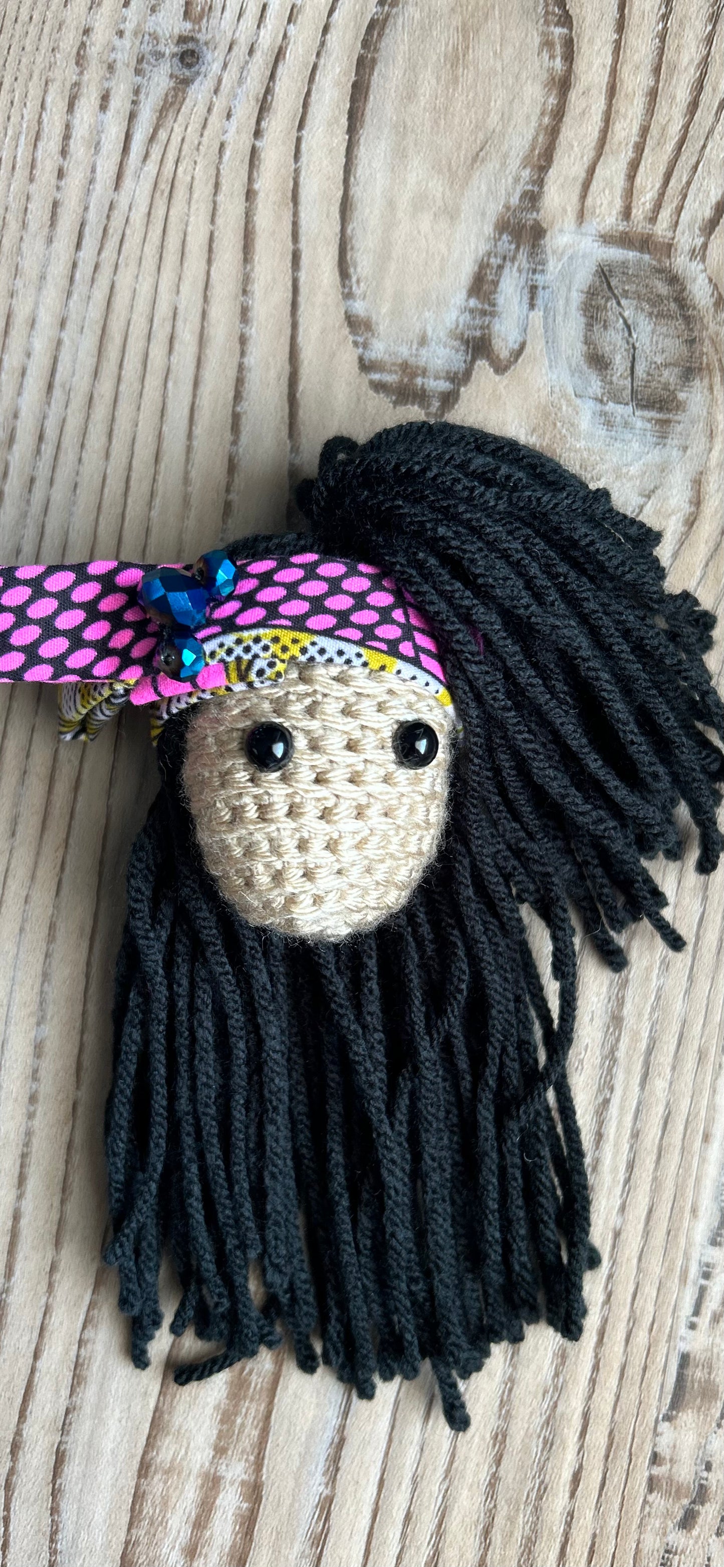 Meet Calista! Handmade Crochet Keychain
