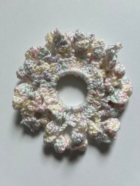 Sherbert Crochet Scrunchie