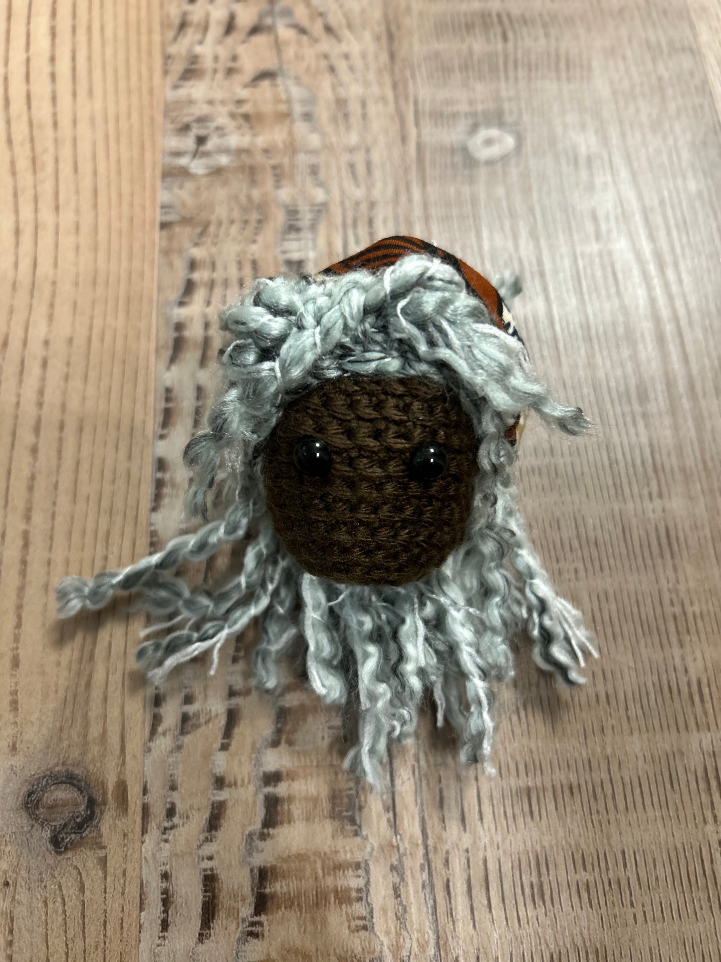 Meet Valerie! Handmade Crochet Keychain