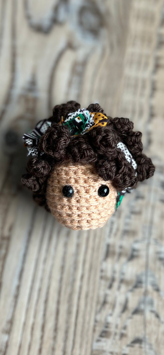 Meet Seraphina! Handmade Crochet Keychain