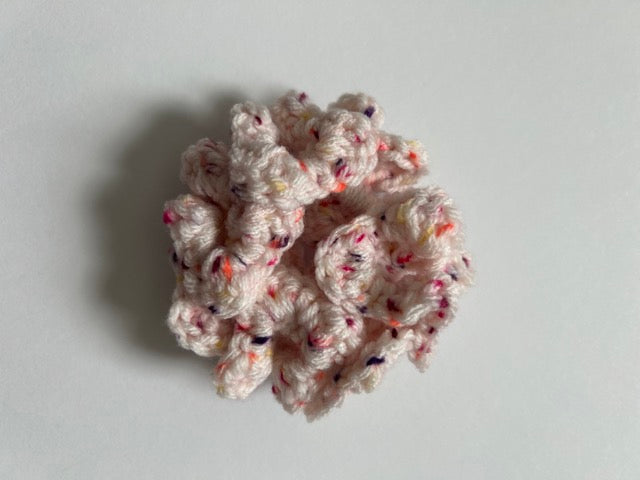 Sprinkle Crochet Scrunchie